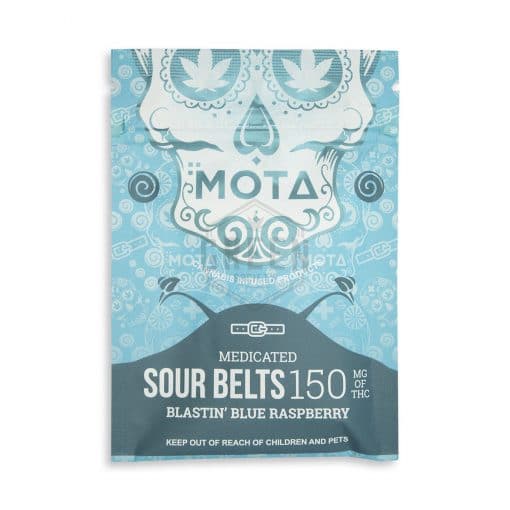 MOTA Blue Raspberry Sour Belts