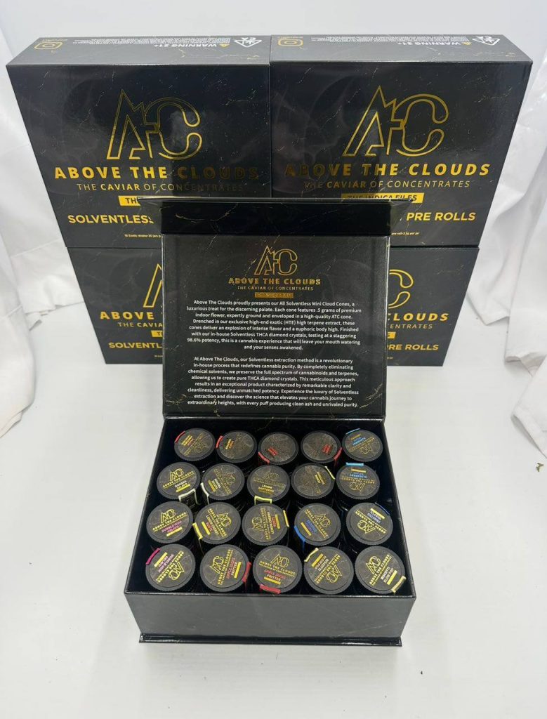 ATC 5pk caviar Diamond coated pre rolls